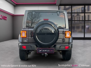 Jeep wrangler my21 unlimited 2.0 l 4xe 380 ch bva8 overland pas de tvs société garantie 12 mois occasion simplicicar colmar...
