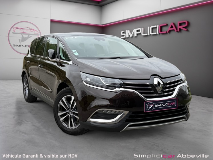 Renault espace v dci 160 energy twin turbo zen edc garantie 12 mois occasion abbeville simplicicar simplicibike france