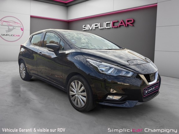 Nissan micra 2017 1.0 - 71 cv visia - 5 portes -25000 kms -climatisation-apple car play- occasion champigny-sur-marne (94)...