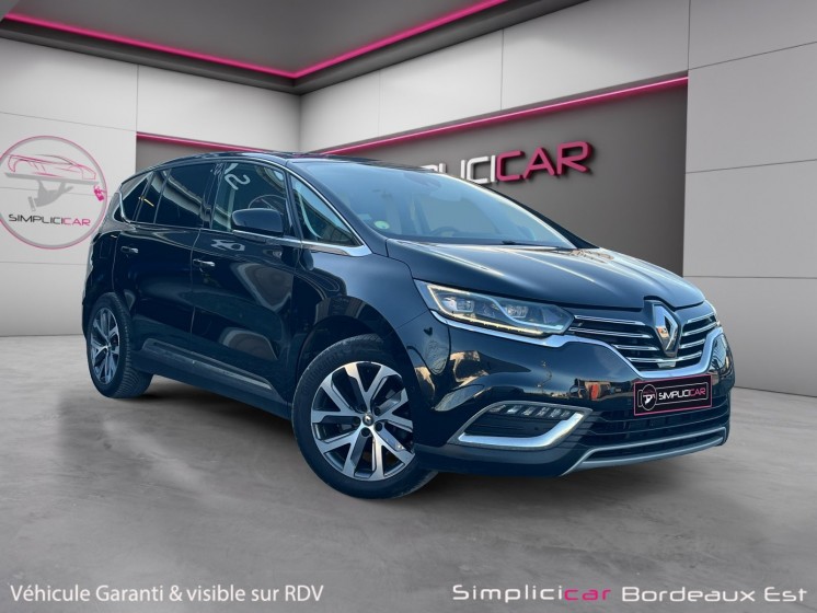 Renault espace v dci 160 energy twin turbo intens edc 4control attelage garantie 12 mois occasion simplicicar bordeaux ...