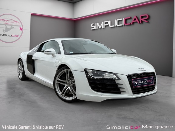 Audi r8 4,2 fsi 420 pack carbone interieur exterieur bang  olufsen occasion simplicicar marignane  simplicicar simplicibike...