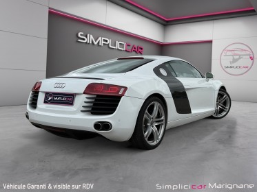 Audi r8 4,2 fsi 420 pack carbone interieur exterieur bang  olufsen occasion simplicicar marignane  simplicicar simplicibike...