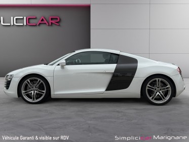 Audi r8 4,2 fsi 420 pack carbone interieur exterieur bang  olufsen occasion simplicicar marignane  simplicicar simplicibike...