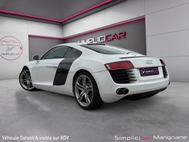 Audi r8 4,2 fsi 420 pack carbone interieur exterieur bang  olufsen occasion simplicicar marignane  simplicicar simplicibike...