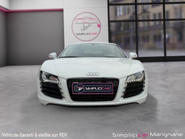 Audi r8 4,2 fsi 420 pack carbone interieur exterieur bang  olufsen occasion simplicicar marignane  simplicicar simplicibike...
