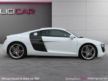 Audi r8 4,2 fsi 420 pack carbone interieur exterieur bang  olufsen occasion simplicicar marignane  simplicicar simplicibike...
