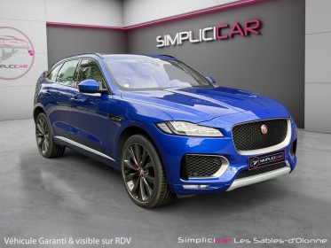 Jaguar f-pace v6 3.0 d - 300 awd premiere edition a / toit pano ouvrant / interieur cuir creme / sieges avant electriques /...