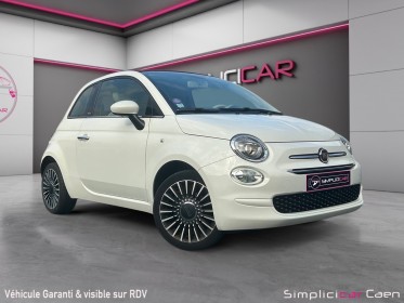 Fiat 500c serie 6 1.2 69 ch eco pack lounge - garantie 12 mois occasion simplicicar caen  simplicicar simplicibike france