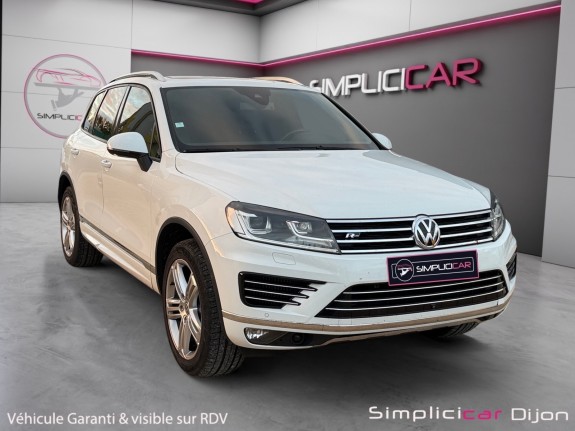 Volkswagen touareg 3.0 v6 tdi 262 bmt tiptronic 8 4motion r-line toit panoramique garantie 12 mois occasion simplicicar dijon...