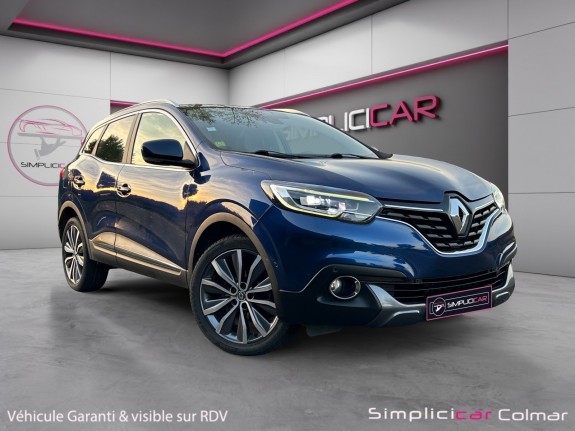 Renault kadjar tce 130 finition intens toit panoramique camera recul garantie 12 mois moteur a chaine de distribution...