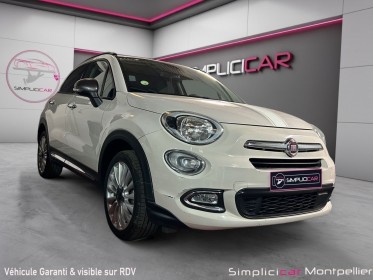 Fiat 500x 1.6 multijet 120ch edition opening garantie 12 mois 1er main occasion montpellier (34) simplicicar simplicibike...