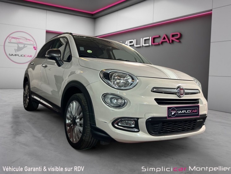 Fiat 500x 1.6 multijet 120ch edition opening garantie 12 mois 1er main occasion montpellier (34) simplicicar simplicibike...