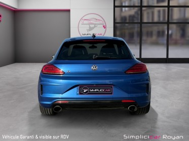 Volkswagen scirocco 2.0 tsi 280 dsg6 r garantie 1 an occasion simplicicar royan simplicicar simplicibike france