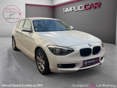 Bmw serie 1 f20 116d efficientdynamics edition 116 ch première garantie 12 mois rien à prévoir occasion simplicicar le...