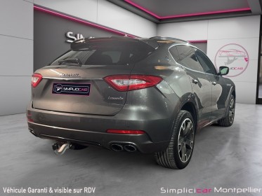 Maserati levante 3.0 v6 bi turbo 430ch s q4 gransport suivi maserati carnet disponible garantie 12 mois occasion montpellier...