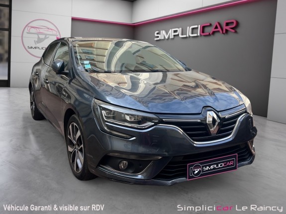 Renault megane iv berline dci 110 energy edc intens audio bose garantie 12 mois occasion simplicicar le raincy simplicicar...