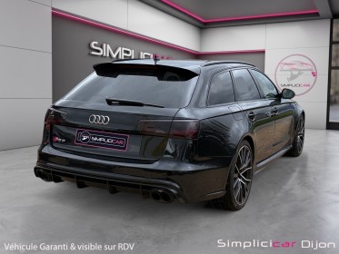 Audi rs6 avant performance v8 4.0 tfsi 605 quattro tiptronic 8 configuration rare garantie 12 mois occasion simplicicar dijon...