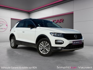 Volkswagen t-roc 1.6 tdi 115 start/stop bvm6 lounge, caméra, régulateur adaptatif, navigation, garantie 12 mois occasion...