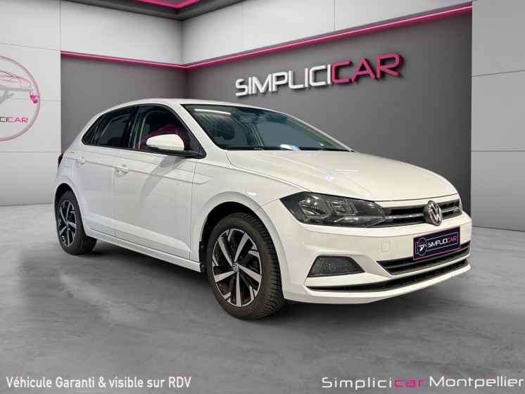 Volkswagen polo confortline 95ch 1.0l tsi ss bvm5 garantie 12 mois occasion montpellier (34) simplicicar simplicibike france