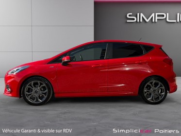 Ford fiesta 1.0 ecoboost 100ch ss bvm6 st-line entretien ford carplay feu led garantie 12 mois occasion simplicicar poitiers...