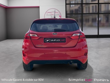 Ford fiesta 1.0 ecoboost 100ch ss bvm6 st-line entretien ford carplay feu led garantie 12 mois occasion simplicicar poitiers...
