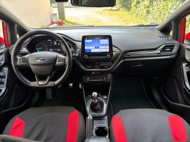 Ford fiesta 1.0 ecoboost 100ch ss bvm6 st-line entretien ford carplay feu led garantie 12 mois occasion simplicicar poitiers...