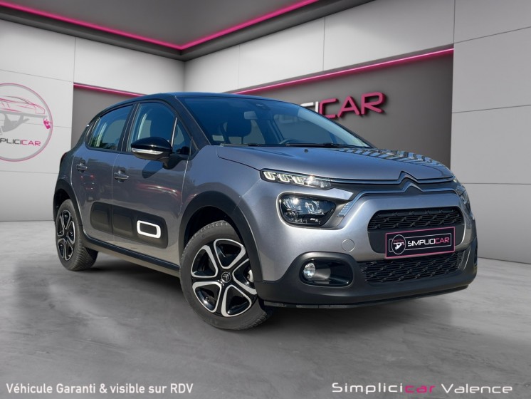 Citroen c3 feel 83 ss bvm5 carplay radar de recul clim auto garantie 12 mois occasion simplicicar valence - ksv  simplicicar...
