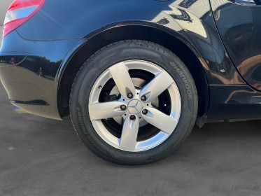 Mercedes slk 200 k a intérieur gris / bluetooth / siège chauffant / chauffe nuque / gps / garantie 12 mois occasion...