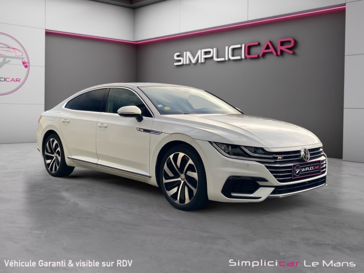 Volkswagen arteon 2.0 tdi 150 bmt dsg7 r-line garantie 12 mois occasion simplicicar le mans simplicicar simplicibike france