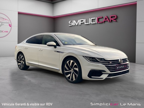 Volkswagen arteon 2.0 tdi 150 bmt dsg7 r-line garantie 12 mois occasion simplicicar le mans simplicicar simplicibike france