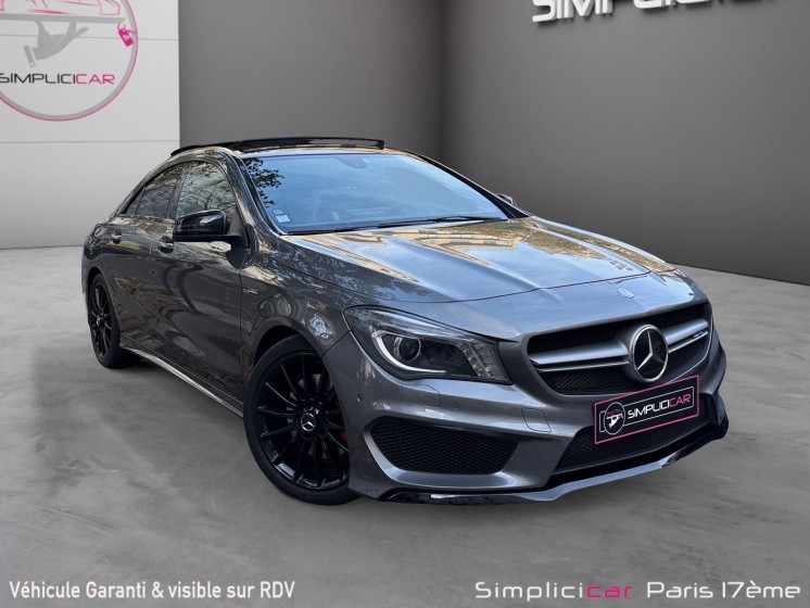Mercedes classe cla 250 edition 1 7-g dct a occasion paris 17ème (75)(porte maillot) simplicicar simplicibike france