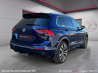 Volkswagen tiguan 2.0 tdi 150 fap bluemotion r-line 4motion dsg7 - carplay -toit ouvrant- attelage - garantie 12 mois...