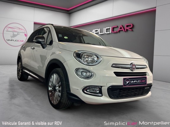 Fiat 500x 1.6 multijet 120ch edition opening garantie 12 mois 1er main occasion montpellier (34) simplicicar simplicibike...