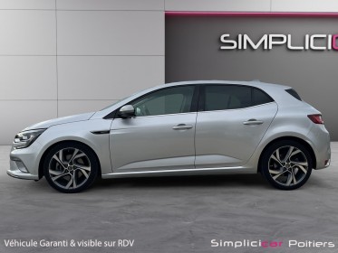 Renault megane iv berline tce 205 energy gt carplay led d'ambiance régulateur garantie 12 mois occasion simplicicar poitiers...