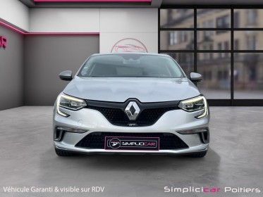 Renault megane iv berline tce 205 energy gt carplay led d'ambiance régulateur garantie 12 mois occasion simplicicar poitiers...