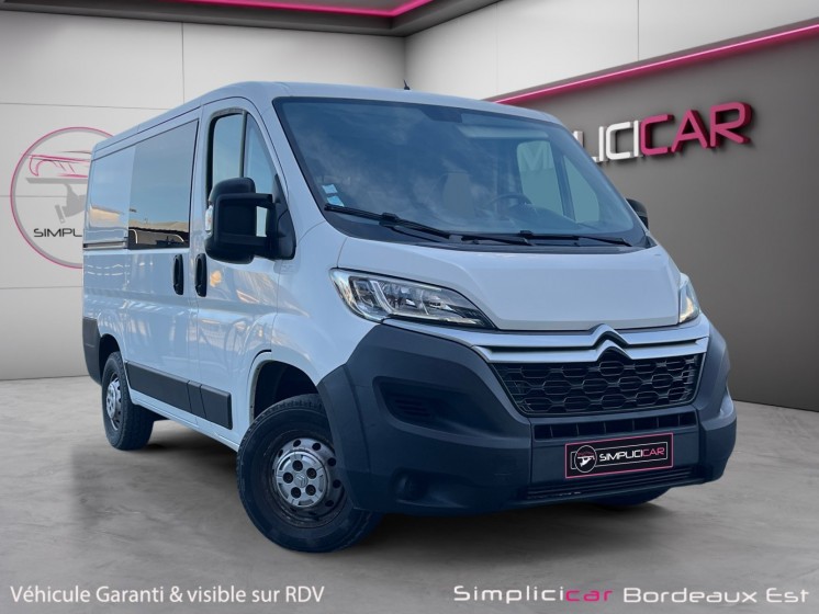 Citroen jumper fourgon tole 30 l1h1 bluehdi 130 ss bvm6 business gps camera attelage garantie 12 mois occasion simplicicar...