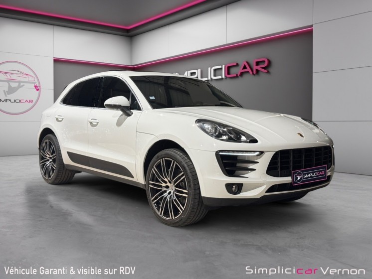 Porsche macan 3.0 v6 340 ch s pdk francaise  toit panoramique  coffre electrique  garantie 12 mois occasion simplicicar...