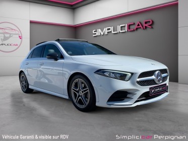 Mercedes classe a 180 d 1.5 dci 116 ch 7g-dct amg line toit ouvrant/démarrage et ouverture sans clef/carplay garantie 12...