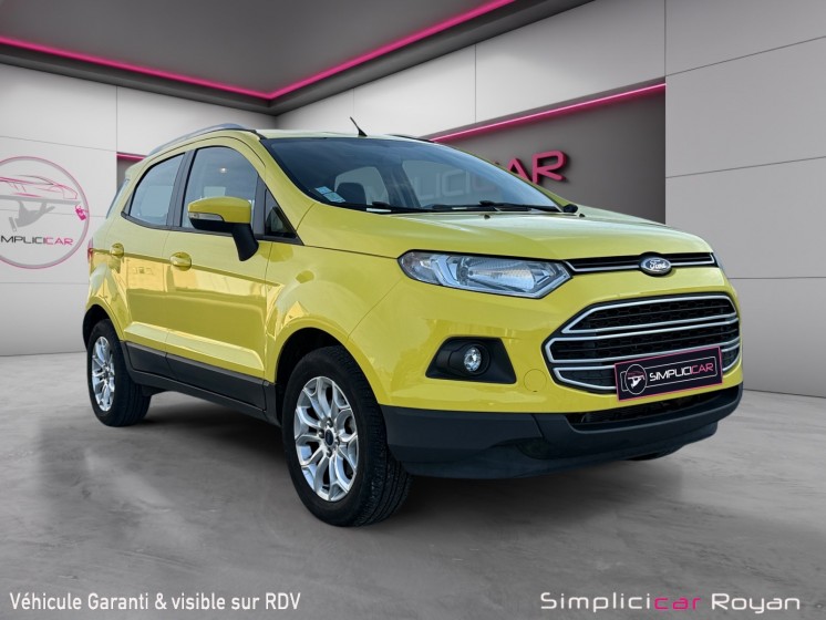Ford ecosport 1.0 ecoboost 125 bvm6 trend garantie 1 an occasion simplicicar royan simplicicar simplicibike france