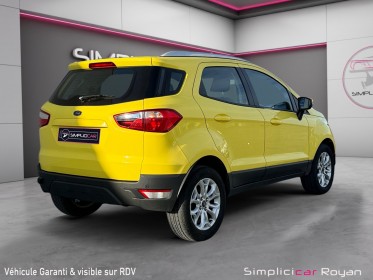 Ford ecosport 1.0 ecoboost 125 bvm6 trend garantie 1 an occasion simplicicar royan simplicicar simplicibike france
