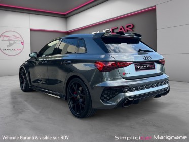 Audi rs3 sportback 2.5 tfsi 407 s tronic 7 quattro performance garantie 12 mois occasion simplicicar marignane  simplicicar...