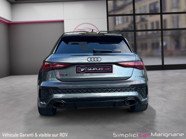 Audi rs3 sportback 2.5 tfsi 407 s tronic 7 quattro performance garantie 12 mois occasion simplicicar marignane  simplicicar...