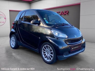 Smart  fortwo 1.0 turbo passion cuir-carplay- faible kilometrage occasion champigny-sur-marne (94) simplicicar simplicibike...