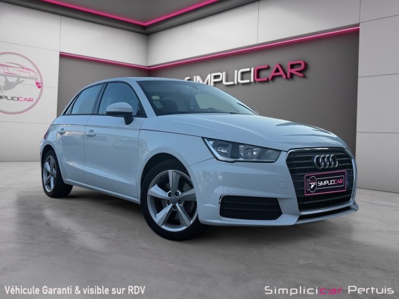 Audi a1 sportback 1.6 tdi 116 s.tronic  ambition luxe clim auto démarrage sans clef garantie 12 mois occasion simplicicar...