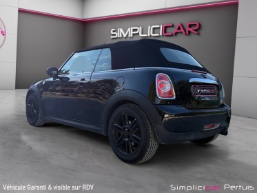 Mini one cabriolet faible kilométrage full black très bon état garantie 12 mois occasion simplicicar pertuis  simplicicar...