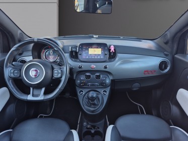 Fiat 500 serie 6 euro 6d 1.2 69 ch s toit ouvrant carplay radar ar gps jantes bi-ton garantie 12 mois occasion simplicicar...
