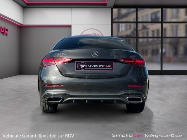 Mercedes classe c 300 e 9g-tronic amg line garantie 12 mois occasion simplicicar mery-sur-oise simplicicar simplicibike france