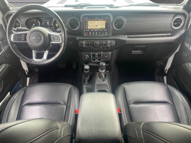 Jeep wrangler unlimited 4xe 2.0t 380 ch phev 4x4 bva 8 rapports overland / entretien complet jeep à jour / garantie 12 mois...