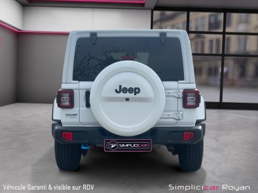 Jeep wrangler unlimited 4xe 2.0t 380 ch phev 4x4 bva 8 rapports overland / entretien complet jeep à jour / garantie 12 mois...