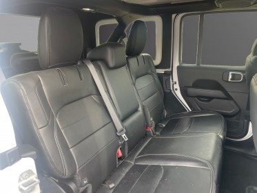 Jeep wrangler unlimited 4xe 2.0t 380 ch phev 4x4 bva 8 rapports overland / entretien complet jeep à jour / garantie 12 mois...